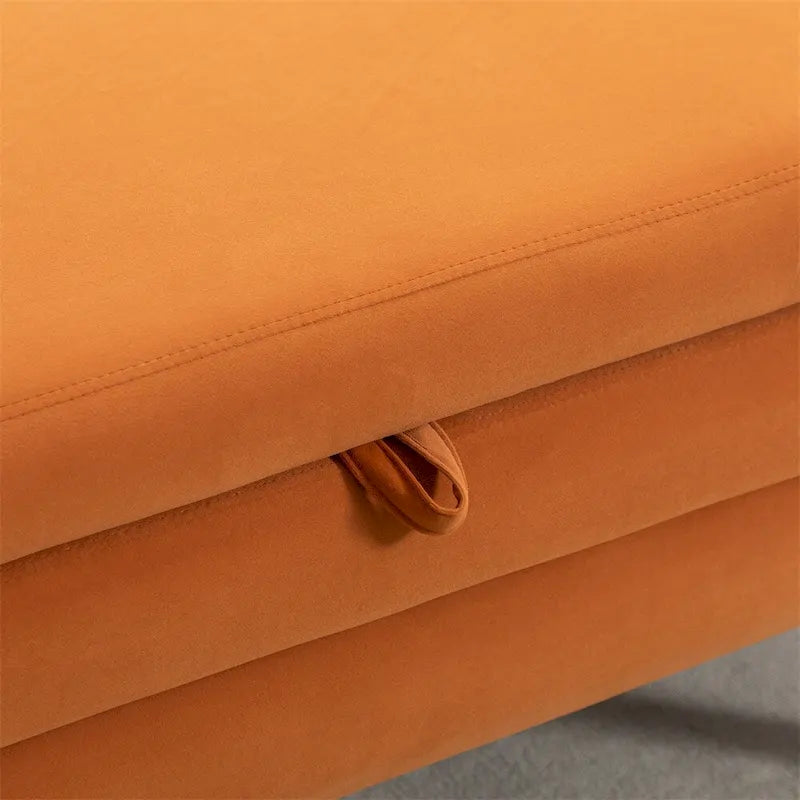 Storage Bench Bedroom Bench With Wood Legs For Living Room Bedroom