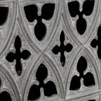 Armoire ancienne à quatre portes ajourées