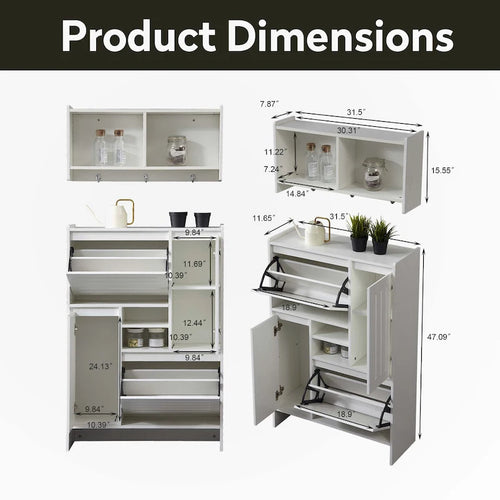 31Multi-Functional Shoe Cabinet