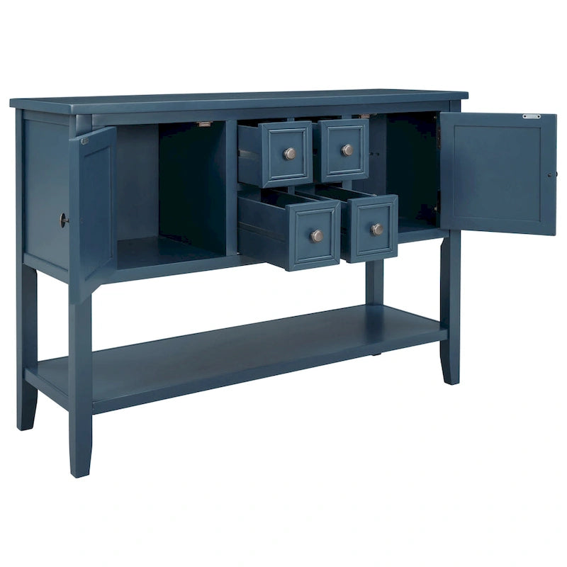 Buffet Sideboard Console Table with Bottom Shelf