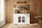 Dressoir-buffet in vintage stijl - 15.7D x 55W x 35.4H