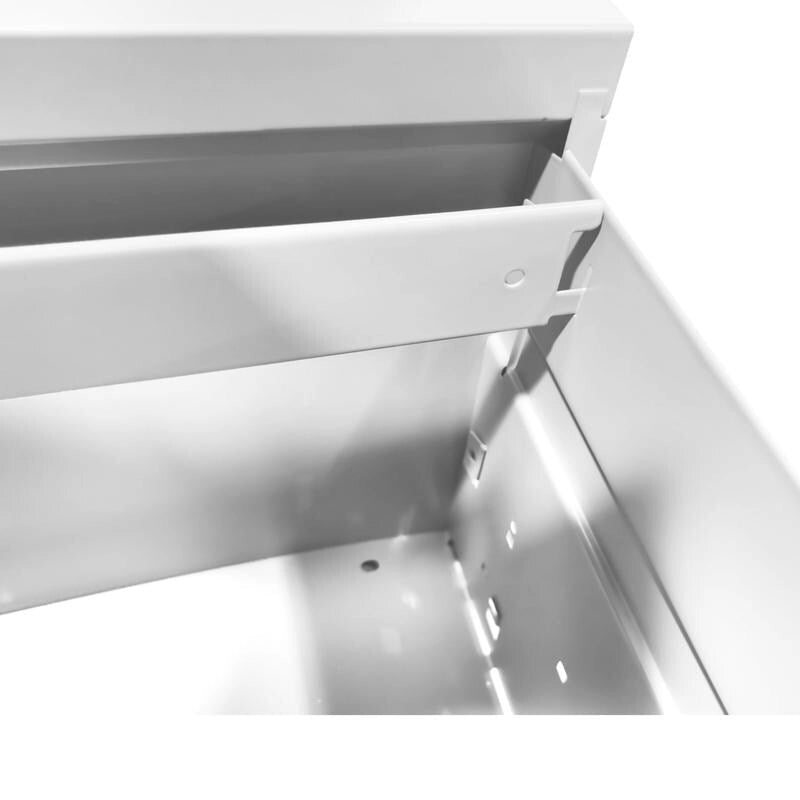 3 Drawer Metal Vertical Filing Cabinet with Lock,A4 Legal Size
