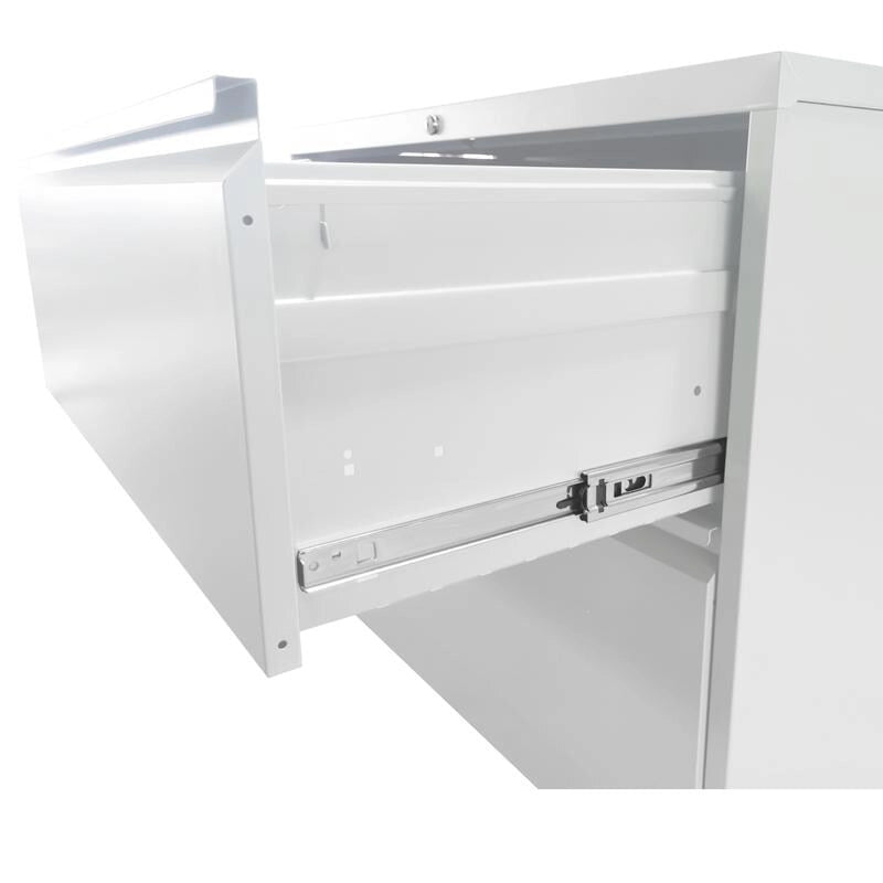 3 Drawer Metal Vertical Filing Cabinet with Lock,A4 Legal Size