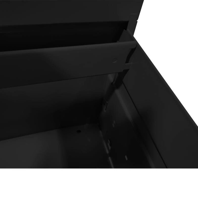 3 Drawer Metal Vertical Filing Cabinet with Lock,A4 Legal Size
