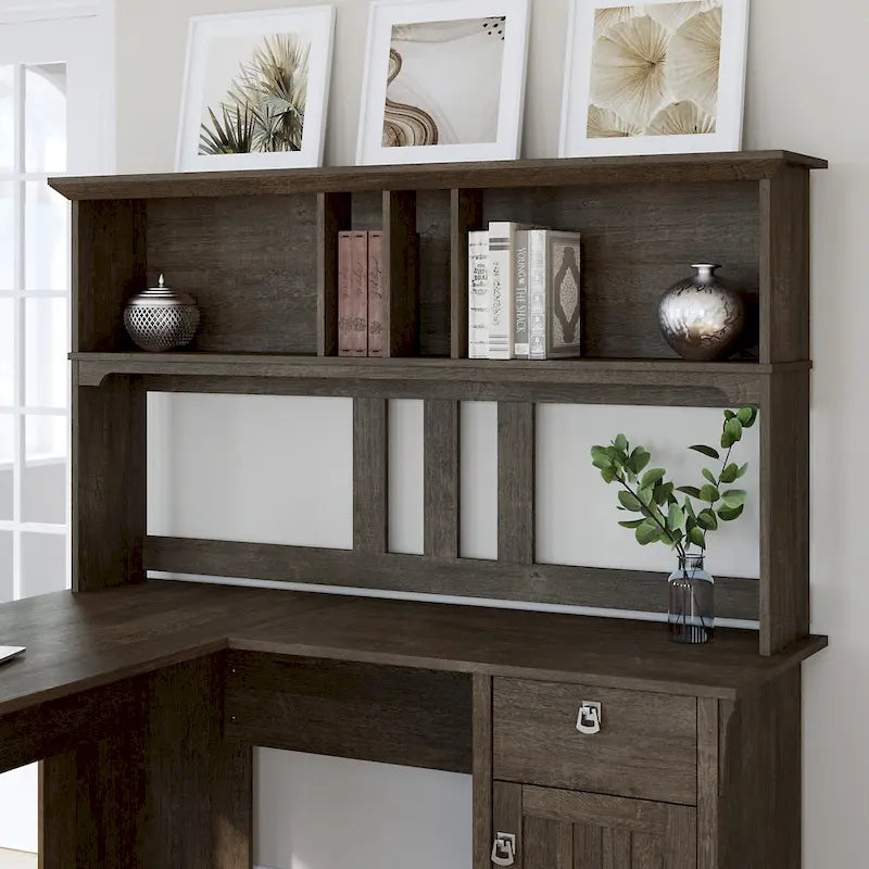 60W Hutch- Hutch Only - 60.00L x 10.51W x 32.99H