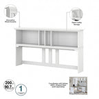 Meuble haut 60W - meuble haut uniquement - 60.00L x 10.51l x 32.99H