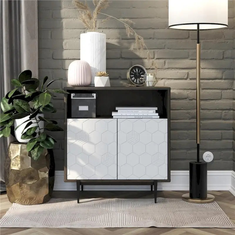 Grey Storage Cabinet