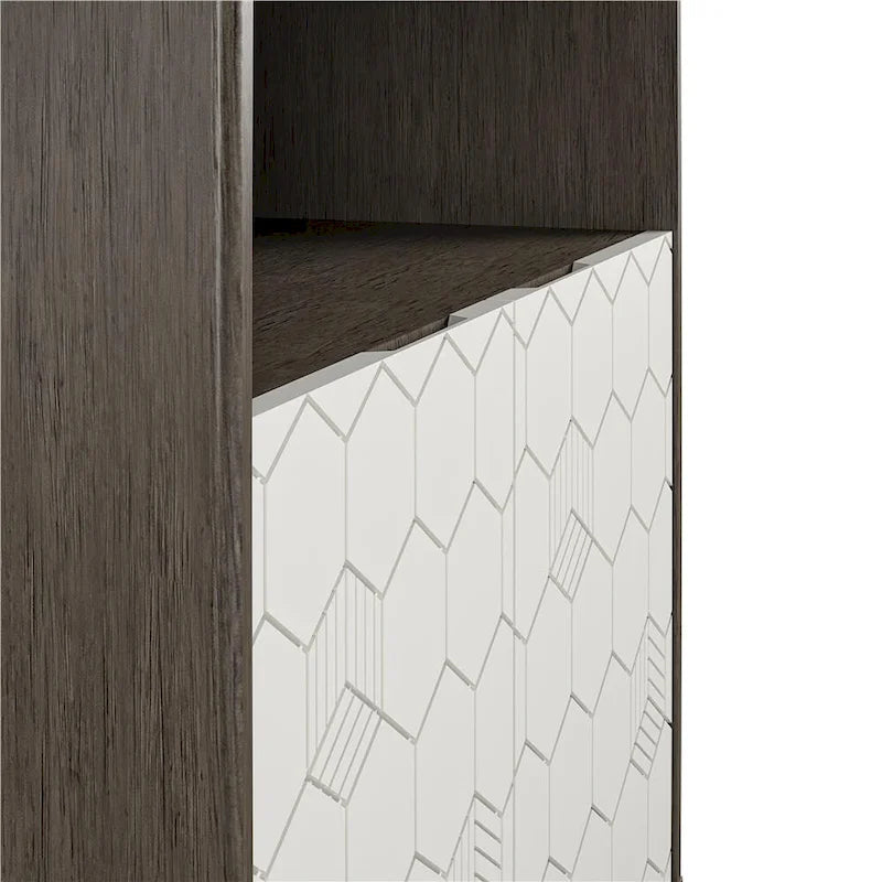 Grey Storage Cabinet