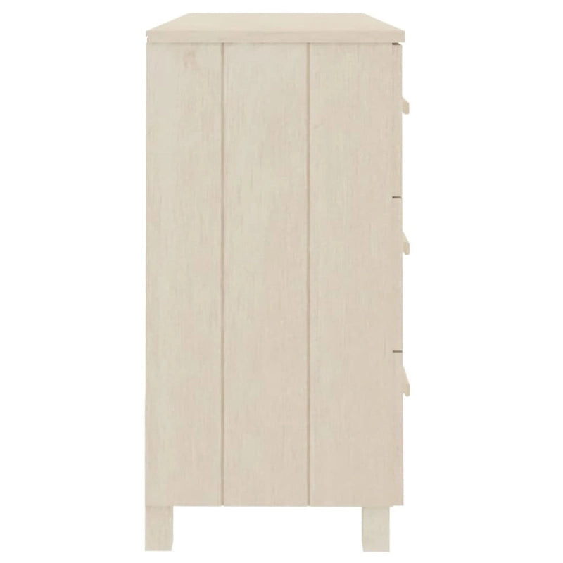 Sideboard Buffet Console Cabinet with Storage Solid Wood Pine - 44.5 x 15.7 x 31.5
