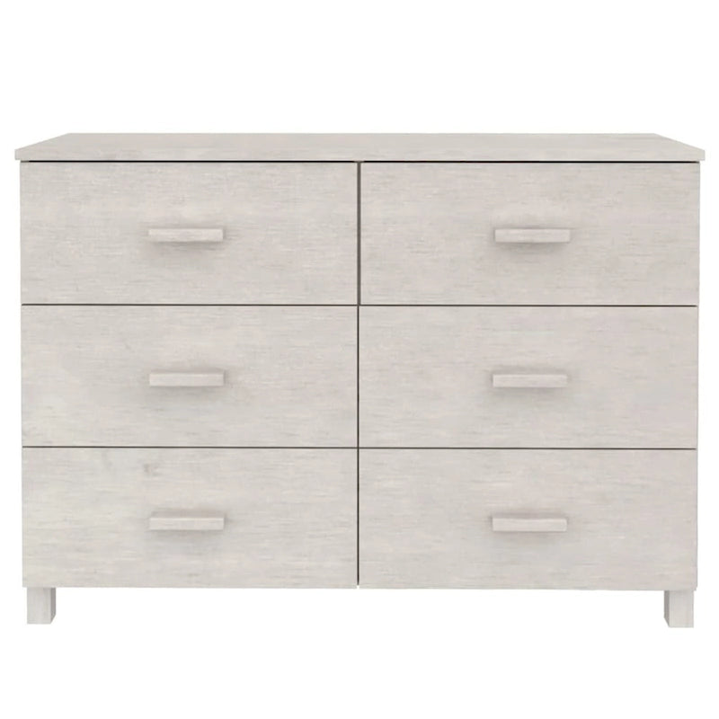 Sideboard Buffet Console Cabinet with Storage Solid Wood Pine - 44.5 x 15.7 x 31.5