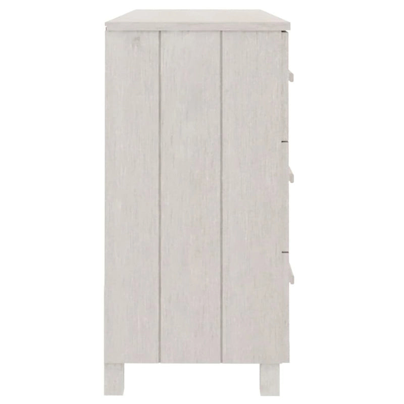 Sideboard Buffet Console Cabinet with Storage Solid Wood Pine - 44.5 x 15.7 x 31.5