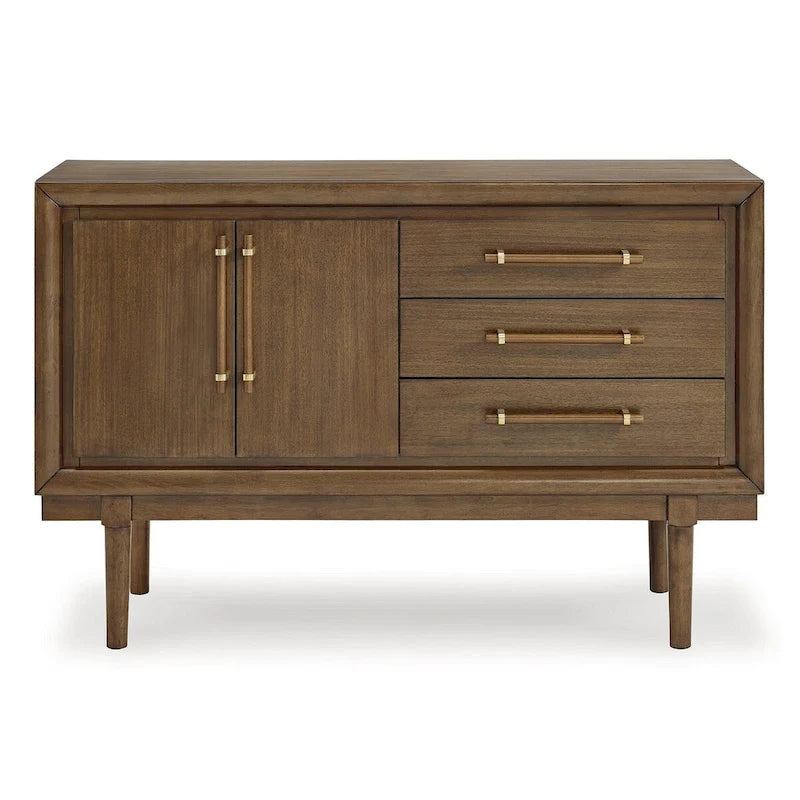 Brown Dining Server - 56.13 W x 18 D x 36.25 H