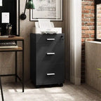 Archiefkast op wielen met 3 laden en slot - 16D x 15.7W x 30.7H