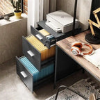 Archiefkast op wielen met 3 laden en slot - 16D x 15.7W x 30.7H