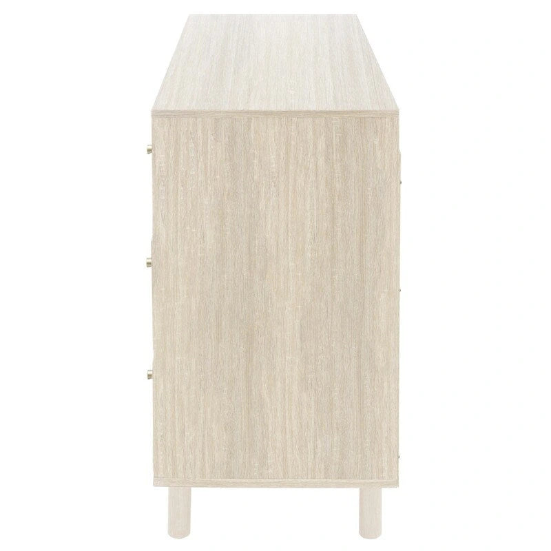 2 Door 3 Drawer Cabinet, Suitable for Bedroom, Living Room, Study