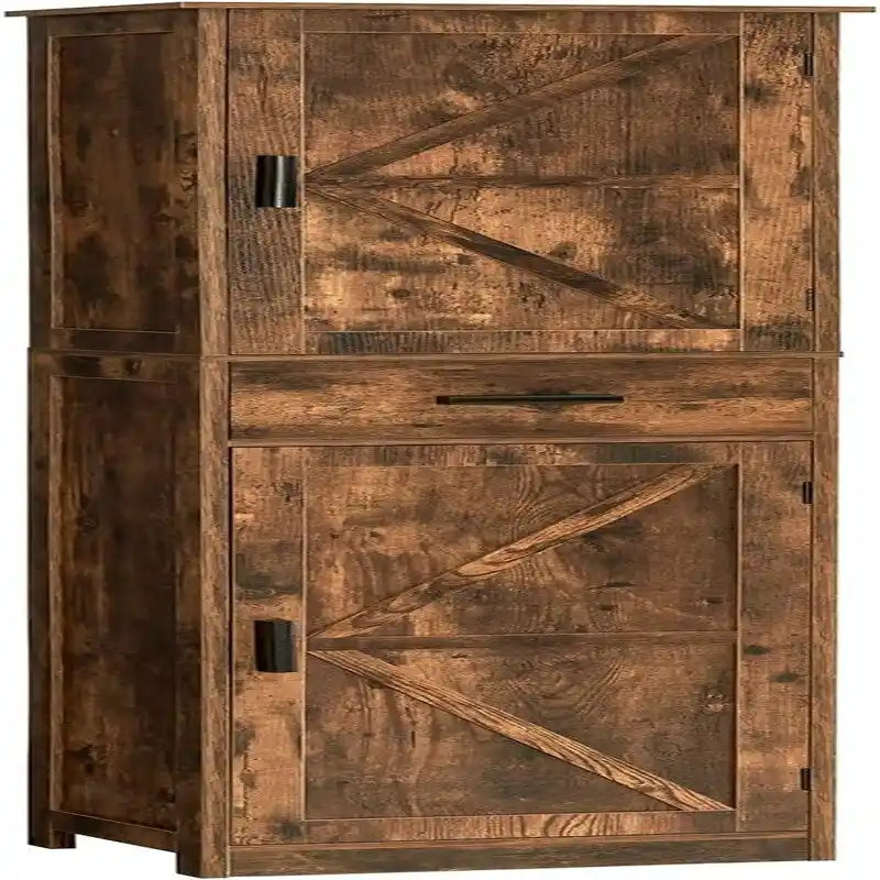 Bathroom Storage Cabinet with 2 Doors