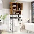 Over The Toilet Storage, 4-Tier Over-The-Toilet Space Saver Organizer Rack, Bathroom Organizer Over Toilet - N/A